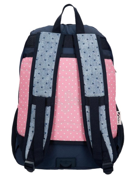 68225D1 MOCHILA ADAP.44CM. 2C.PJL NONI DENIM 68225D1 MOCHILA ADAP.44CM. 2C.PJL NONI DENIM