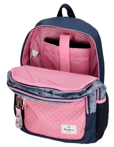 68225D1 MOCHILA ADAP.44CM. 2C.PJL NONI DENIM