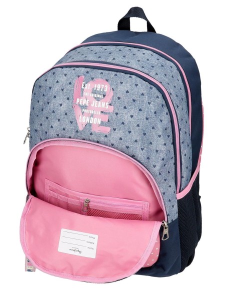 68225D1 MOCHILA ADAP.44CM. 2C.PJL NONI DENIM 68225D1 MOCHILA ADAP.44CM. 2C.PJL NONI DENIM