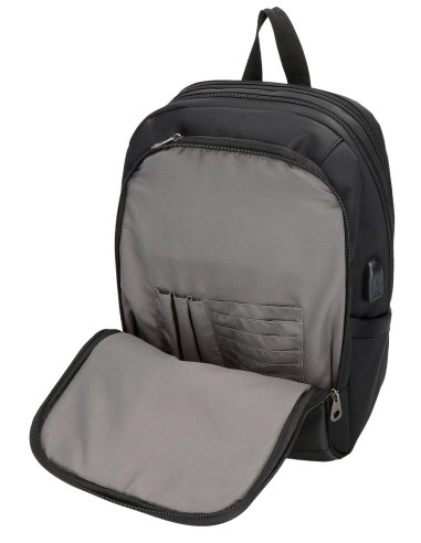 7012142 MOCHILA ADAP.2C PORTAORD. PJL ANCOR NEGRO