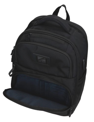 7042344 MOCHILA ADAP. PORTAORD.2C.PJL STRATFORD NEGRO