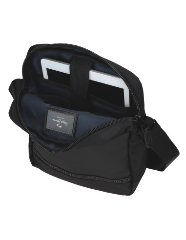 7045644 BANDOLERA PORTA-TABLET PJL STRATFORD NEGRO