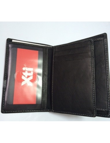 Billetero Xti hombre negro