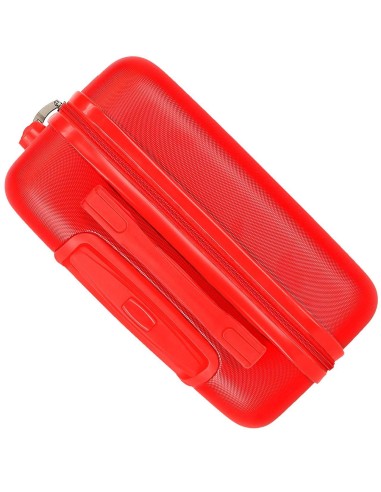 2931121 TROLLEY ABS 55CM.4R.SPIDERMAN URBAN ROJO