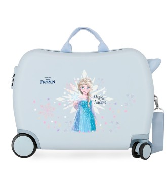 2949821 MALETA INF.ABS 4R.(2 MULTI) FROZEN MAGIC ICE AZUL