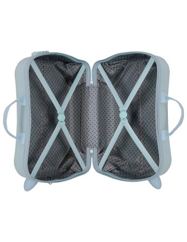 2949821 MALETA INF.ABS 4R.(2 MULTI) FROZEN MAGIC ICE AZUL