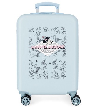 2951121 TROLLEY ABS 55CM.4R.MINNIE AMERICAN DARLING