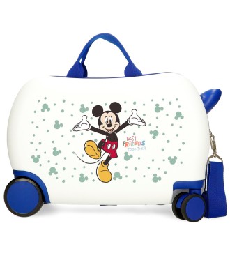 2971022 MALETA INF.ABS 4R.(2 MULTI.) 45CM. MICKEY BEST FRIEN
