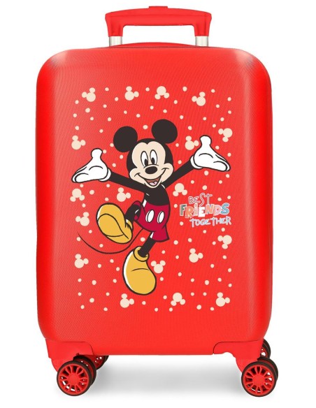 2971321 TROLLEY ABS 50 CM.4R. MICKEY BEST FRIENDS TOGETHER