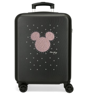 3821121 TROLLEY ABS 55CM.4R. MICKEY STUD NEGRO