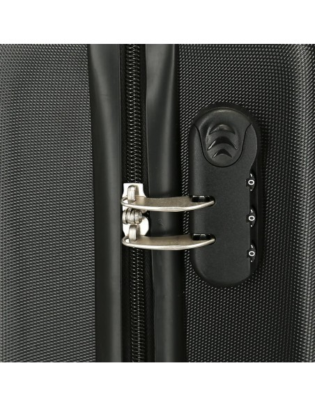 3821421 SET/2 TROLLEY ABS 55-65CM.4R.MICKEY STUD NEGRO 3821421 SET/2 TROLLEY ABS 55-65CM.4R.MICKEY STUD NEGRO