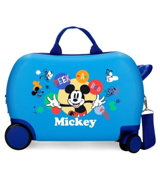 4221041 MALETA INF.ABS 4R.(2 MULTI.) 45CM. MICKEY PEEK A BOO