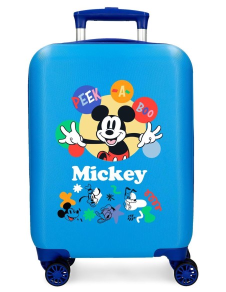 4221341 TROLLEY ABS 50 CM.4R MICKEY PEEK A BOO AZUL 4221341 TROLLEY ABS 50 CM.4R MICKEY PEEK A BOO AZUL