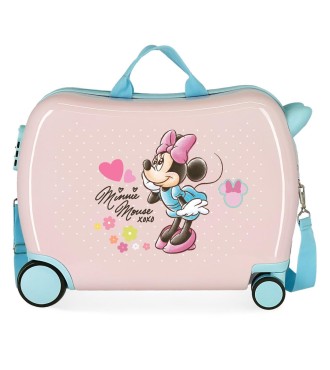 4239843 MALETA INF.ABS 4R. (2 MULTI) MINNIE IMAGINE ROSA