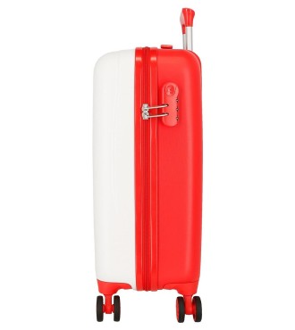 4251142 TROLLEY ABS 55CM.4R. SPIDERMAN AUTHENTIC BLANCO 2