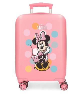 4311341 TROLLEY ABS 50 CM.4R MINNIE COQUETTE ROSA