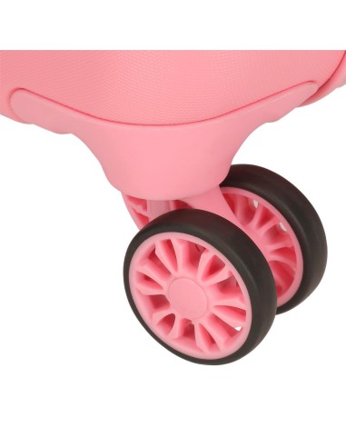 4311341 TROLLEY ABS 50 CM.4R MINNIE COQUETTE ROSA