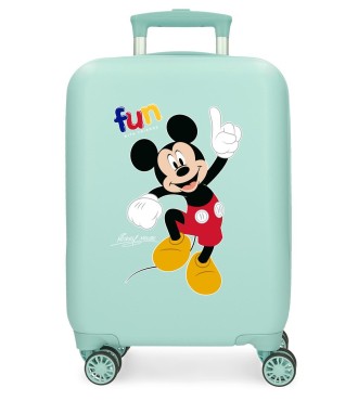 4321341 TROLLEY ABS 50 CM.4R MICKEY FUN WITH FRIENDS TURQUES