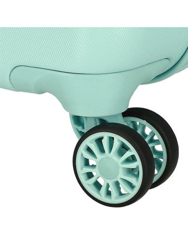 4351341 TROLLEY ABS 50 CM.4R WISH DREAMER TURQUESA