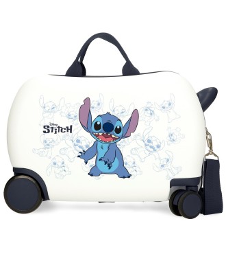 4381042 MALETA INF.ABS 4R.(2 MULTI.) 45CM. HAPPY STITCH