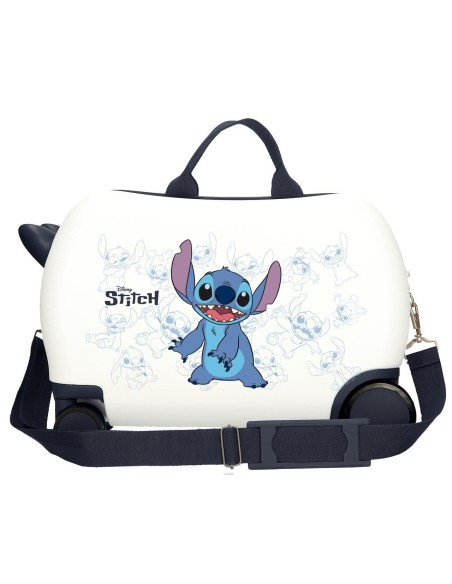 4381042 MALETA INF.ABS 4R.(2 MULTI.) 45CM. HAPPY STITCH
