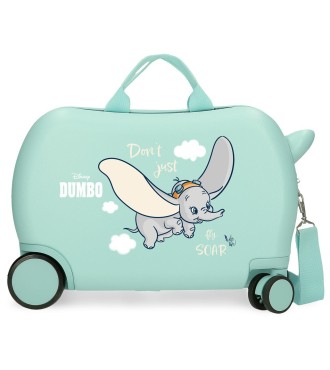 4411041 MALETA INF.ABS 4R.(2 MULTI.) 45CM. DUMBO FLY TURQUES