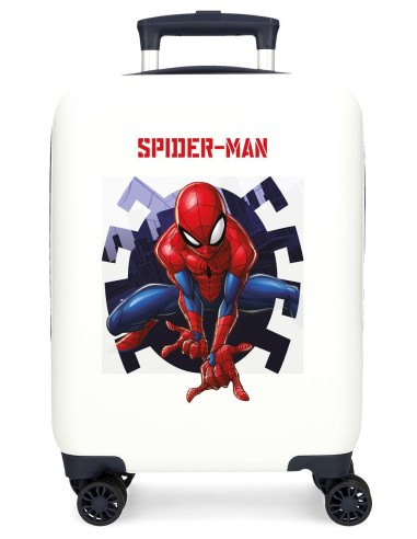 4441341 TROLLEY ABS 50 CM.4R SPIDERMAN ATTACK BLANCO