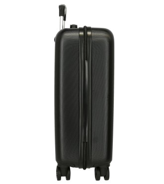 4531441 SET/2 TROLLEY ABS 55-65CM.4R. STITCH CUTE NEGRO 2