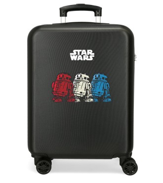 4571141 TROLLEY ABS 55CM.4R. STAR WARS R2D2 NEGRO