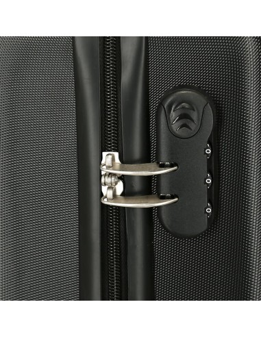 4581141 TROLLEY ABS 55CM.4R. MICKEY OH BOY NEGRO