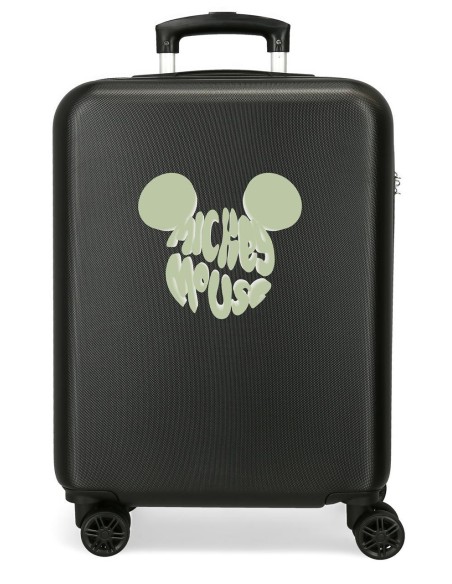 4591141 TROLLEY ABS 55CM.4R. MICKEY MULTIVERSE NEGRO