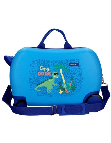 9151021 MALETA INF.ABS 4R.(2 MULTI.) 45CM. ENSO DINO