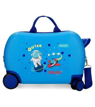 9591021 MALETA INF.ABS 4R.(2 MULTI.) 45CM. ENSO OUTER SPACE