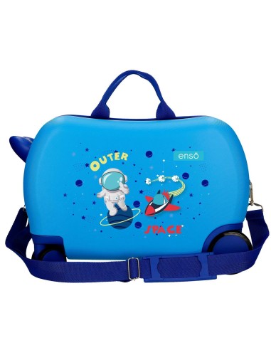 9591021 MALETA INF.ABS 4R.(2 MULTI.) 45CM. ENSO OUTER SPACE