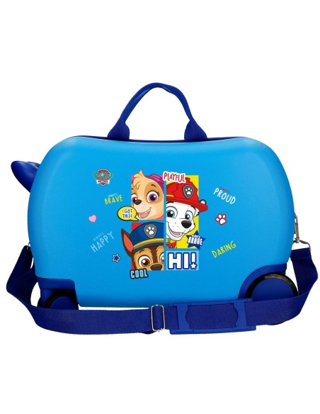 4311022 MALETA INF.ABS 4R.(2 MULTI.) 45CM. PAW PATROL BE HAP