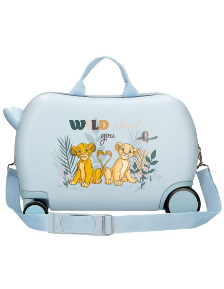 4461021 MALETA INF.ABS 4R.(2 MULTI.) 45CM. REY LEON BEFORE T