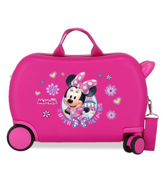 4571062 MALETA INF.ABS 4R.(2 MULTI.) 45CM.MINNIE SUPER HELPE