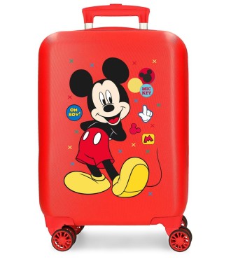 4681367 TROLLEY ABS 50 CM.4R. MICKEY ENJOY THE DAY