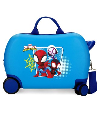 4691021 MALETA INF.ABS 4R.(2 MULTI.) 45CM. SPIDEY TEAM UP