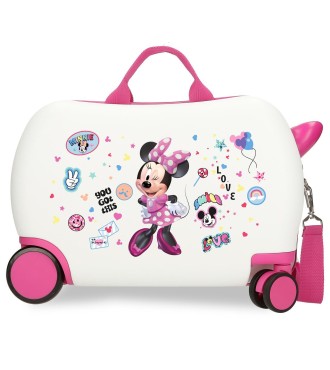4751041 MALETA INF.ABS 4R.(2 MULTI.) 45CM.MINNIE PARTY