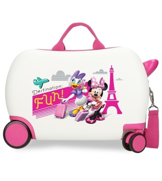 4751042 MALETA INF.ABS 4R.(2 MULTI.) 45CM.MINNIE & DAISY PAR