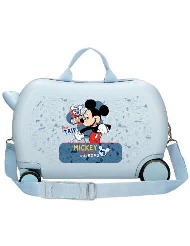 4951021 MALETA INF.ABS 4R.(2 MULTI.) 45CM. MICKEY ROAD TRIP