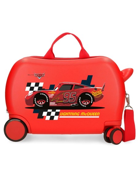 2041022 MALETA INF.ABS 4R.(2 MULTI.) 45CM. LIGHTNING MCQUEEN