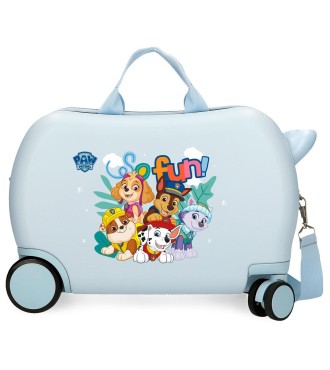 2191025 MALETA INF.ABS 4R.(2 MULTI.) 45CM.PAW PATROL SO FUN