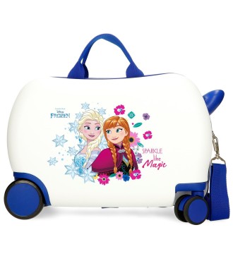 2421062 MALETA INF.ABS 4R.(2 MULTI.) 45CM. FROZEN SPARKLE LI