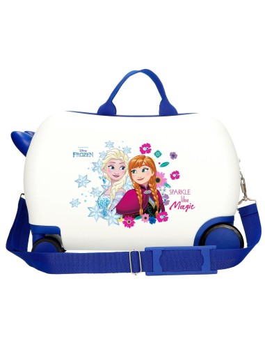 2421062 MALETA INF.ABS 4R.(2 MULTI.) 45CM. FROZEN SPARKLE LI