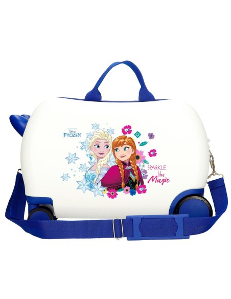2421062 MALETA INF.ABS 4R.(2 MULTI.) 45CM. FROZEN SPARKLE LI