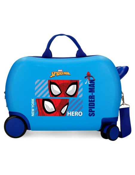 2451021 MALETA INF.ABS 4R.(2 MULTI.) 45CM. SPIDERMAN HERO