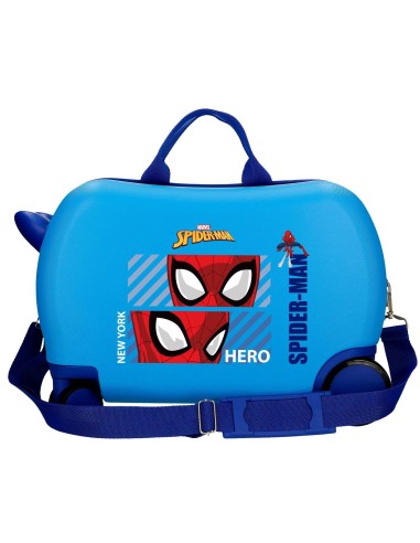 2451021 MALETA INF.ABS 4R.(2 MULTI.) 45CM. SPIDERMAN HERO
