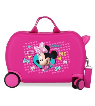 25610E1 MALETA INF.ABS 4R.(2 MULTI.) 45CM.ENJOY MINNIE